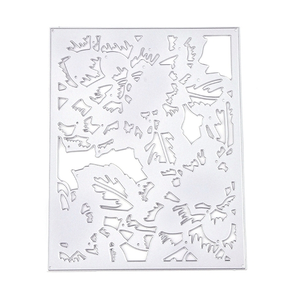 

PandaHall Carbon Steel Cutting Dies Stencils, for DIY Scrapbooking/Photo Album, Decorative Embossing DIY Paper Card, Rectangle with Leaf...