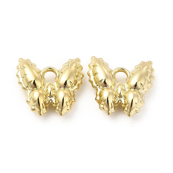 

PandaHall Rack Plating Alloy Charms, Cadmium Free & Lead Free, Butterfly, Light Gold, 12x12.5x4mm, Hole: 1.8mm Alloy Butterfly