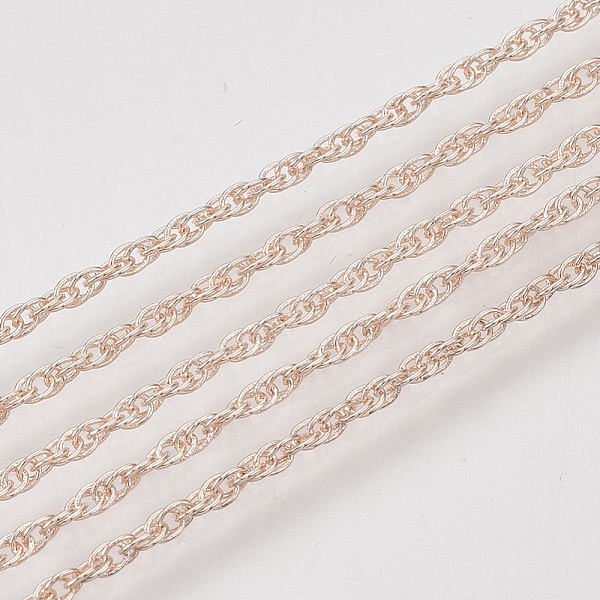 Паяные латунные покрытые железные веревочные цепи