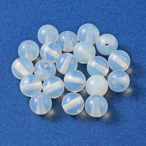 

PandaHall 20Pcs Opalite Round Beads, 8mm, Hole: 1mm Opalite Round