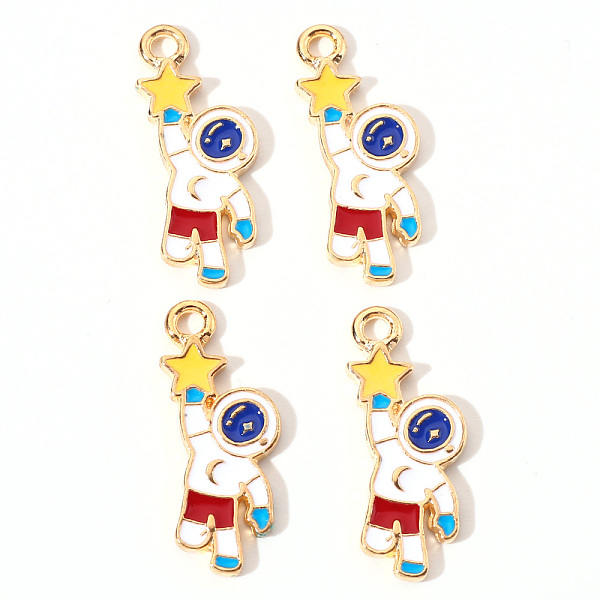 Alloy Enamel Pendants