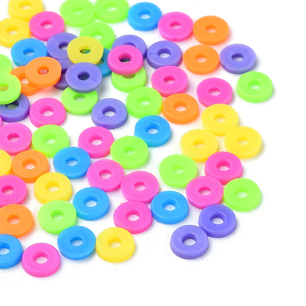 

PandaHall Plastic Beads, for DIY Jewelry Crafts Supplies, Disc/Flat Round, Mixed Color, 6x1mm, Hole: 1.8mm, about 15500pcs/500g Plastic Flat..., Multicolor