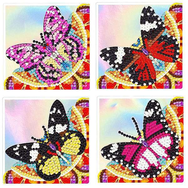 

PandaHall DIY Diamond Corner Bookmarks Kit, Including Resin Rhinestones Bag, Diamond Sticky Pen, Tray Plate and Glue Clay, Butterfly...