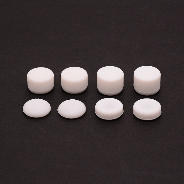 

PandaHall Silicone Replacement Gamepad Button Keycap Set, Controller Grip Covers, White, 21x6~16mm, Inner diameter: 14~15mm, 2pcs/style...