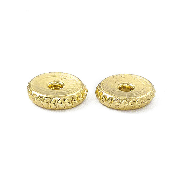 

PandaHall Rack Plating Alloy Spacer Beads, Disc, Light Gold, 6x1.5mm, Hole: 1mm Alloy Disc