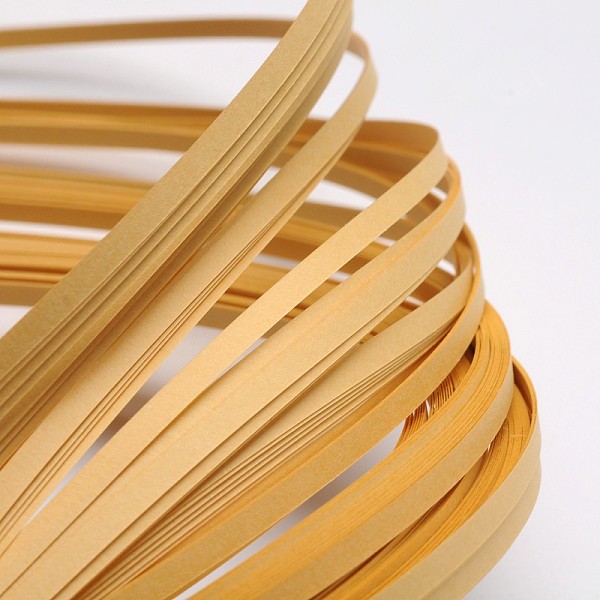 

PandaHall Quilling Paper Strips, BurlyWood, 390x3mm, about 120strips/bag Paper Orange