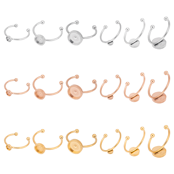 18Pcs 9 Styles 304 … - image