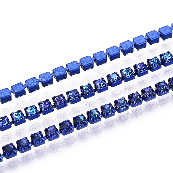 Iron Rhinestone Cup Chains
