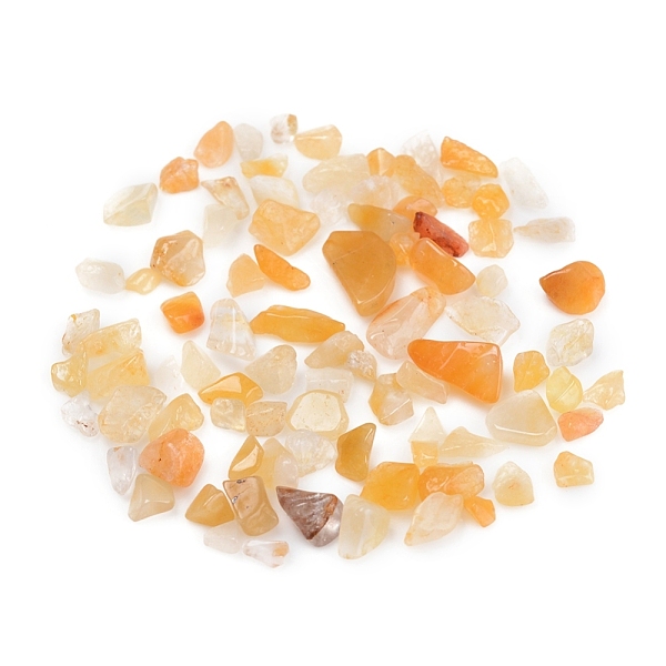 

PandaHall Natural Yellow Aventurine Chips Beads, No Hole/Undrilled, 2~10mm Yellow Aventurine Chip Multicolor