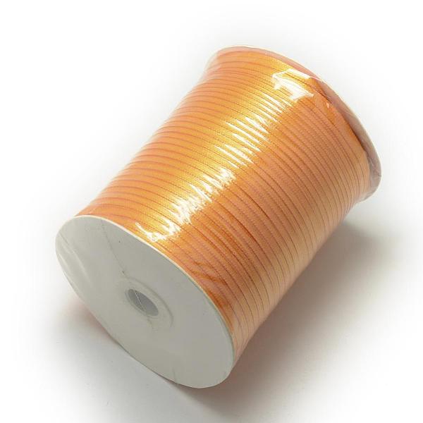 

PandaHall Double Face Satin Ribbon, Polyester Ribbon, Dark Orange, 1/8 inch(3mm) wide, about 880yards/roll(804.672m/roll) Polyester None...