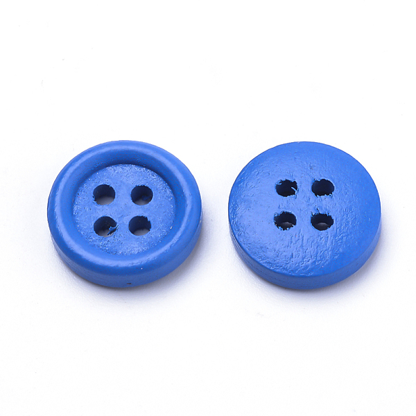 4-Hole Wooden Buttons
