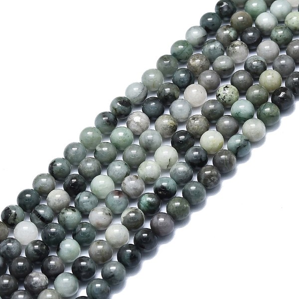 

PandaHall Natural Emerald Beads Strands, Round, 8.5mm, Hole: 1mm, about 48pcs/strand, 15.35 inch(39cm) Emerald Round