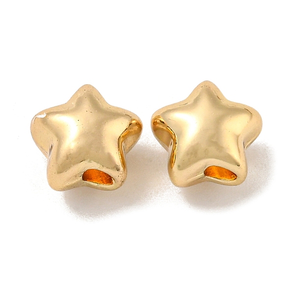 

PandaHall Alloy Beads, Star, Golden, 8x8x6.5mm, Hole: 2mm Alloy Star