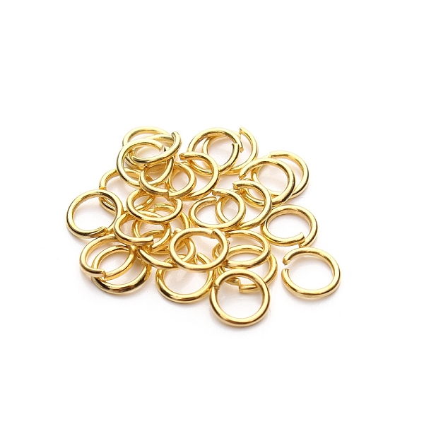 

PandaHall Metal Open Jump Rings, Golden, 3x0.5mm Metal Ring