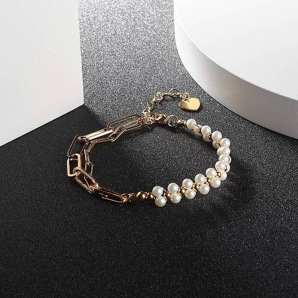 Bracelets De Perles De Coquillages Ronds