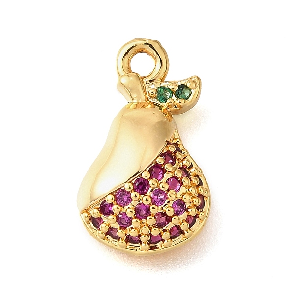 Brass Micro Pave Cl… - image