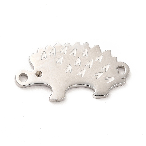 

PandaHall 304 Stainless Steel Connector Rhinestone Settings, Hedgehog with Heart Pattern, Stainless Steel Color, Fit for 0.7mm Rhinestone...