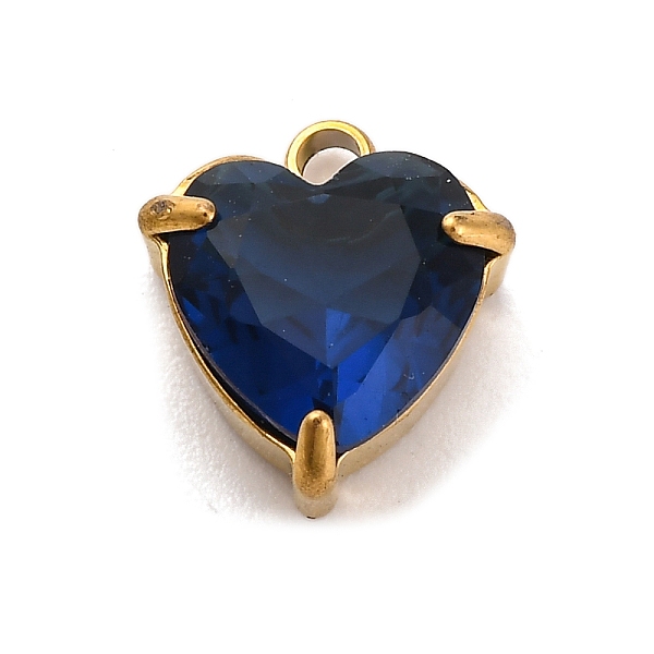 304 Stainless Steel Rhinestone Pendants