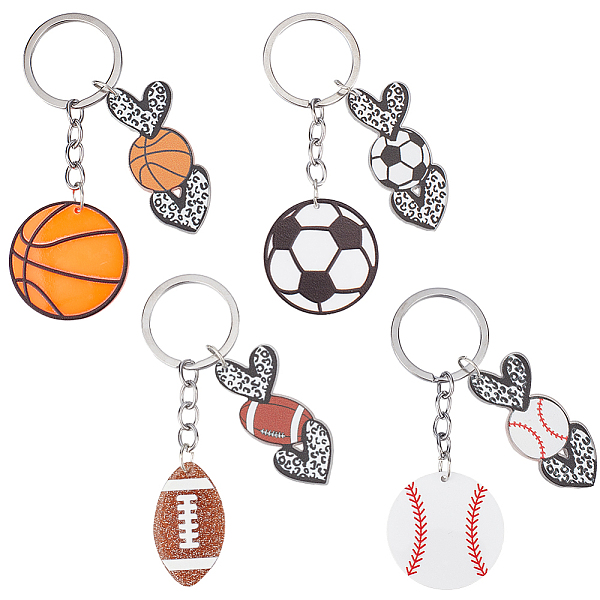 4Pcs 4 Styles Acryl… - image