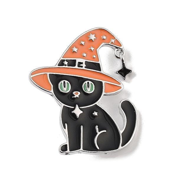 Halloween Kitty Enamel Pins