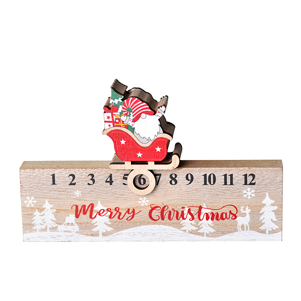 

PandaHall Wooden Gnome Doll Display Decoration, Christmas Ornaments, for Party Gift Home Decoration, Bisque, 60x85~200x20~32mm Wood Gnome..., Orange