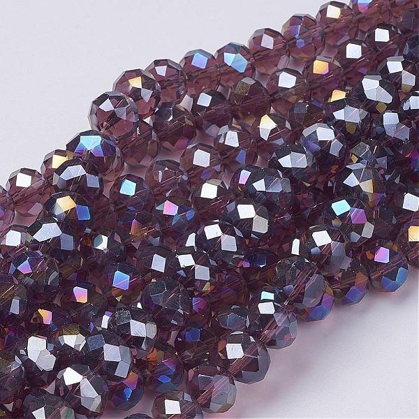 Electroplate Glass Beads Strands