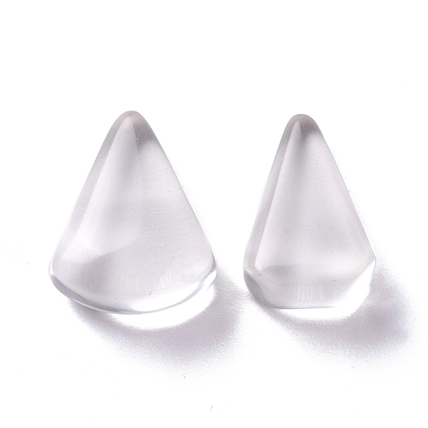 

PandaHall Natural Quartz Crystal Beads, No Hole/Undrilled, for Wire Wrapped Pendant Making, Triangle, 19.5x13x9mm Quartz Crystal Triangle