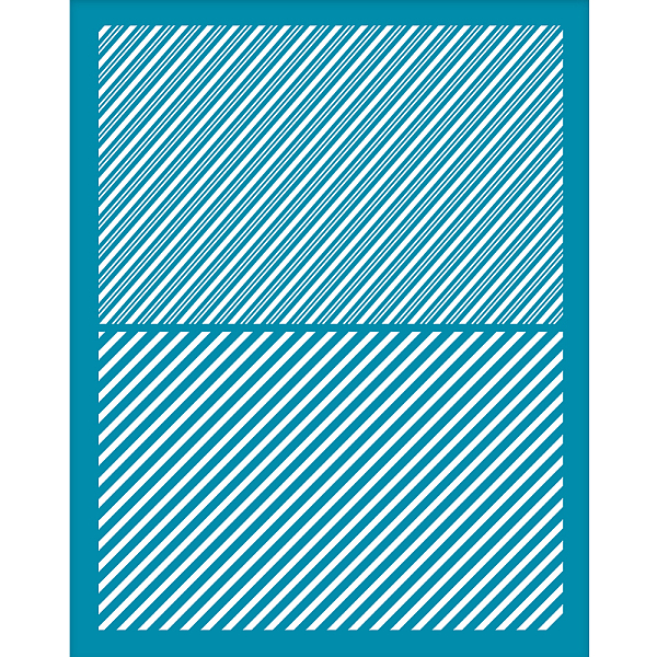 

PandaHall Silk Screen Printing Stencil, for Painting on Wood, DIY Decoration T-Shirt Fabric, Stripe Pattern, 100x127mm Nylon Stripe Cyan