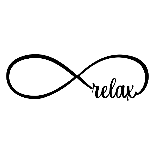 

PandaHall PVC Wall Stickers, Rectangle with Word, for Home Living Room Bedroom Decoration, Infinity Pattern, 220x590mm Plastic Infinity