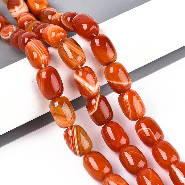 Natural Agate Beads… - image