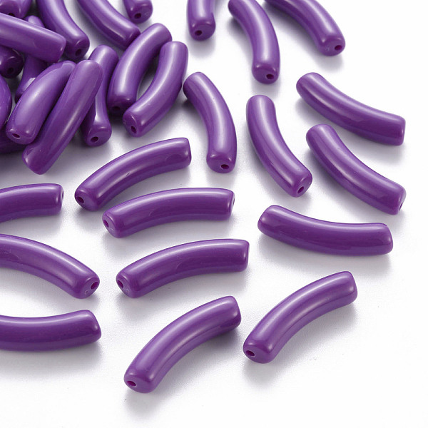 Opaque Acrylic Beads - image