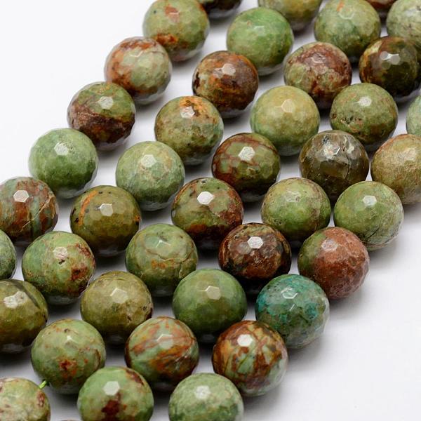 Natural Green Opal Beads Strands
