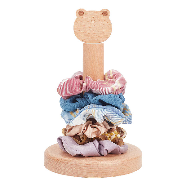 Pandahall Elite Holz-Scrunchie-Display-Halter