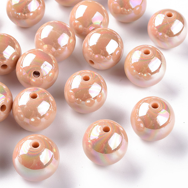 Opaque Acrylic Beads - image