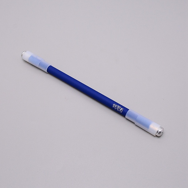

PandaHall Plastic Pen with Alloy Bottom, for Pen Spinning, Blue, 235x11.5~14.5mm Plastic Blue