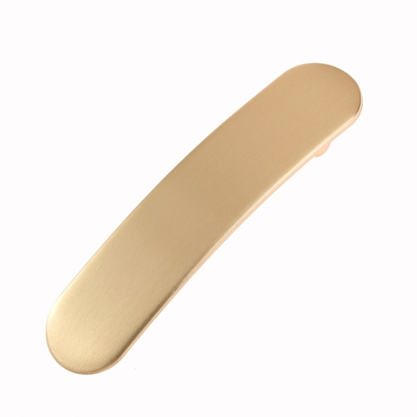 

PandaHall Alloy Plating Hair Barrettes, Golden, 80x18mm Alloy