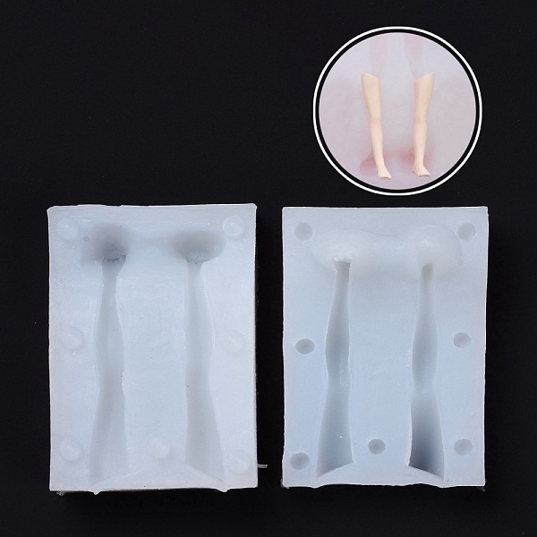 Silicone Body Leg Mold Fondant