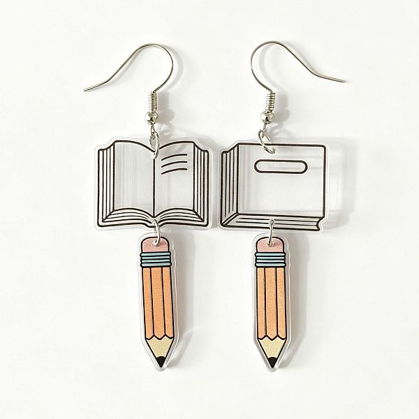 Acrylic Dangle Earrings
