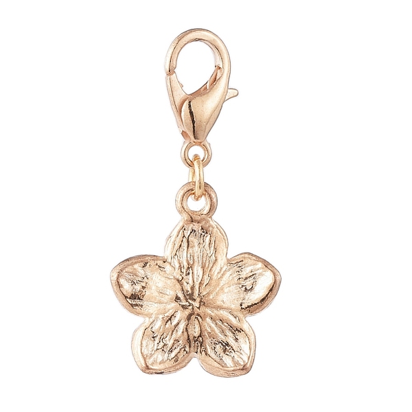 

PandaHall Golden Plated Zinc Alloy Pendants, with Enamel and Lobster Claw Clasps, Flower, Pink, 30mm, Flower: 17x14x3mm Alloy+Enamel Flower...