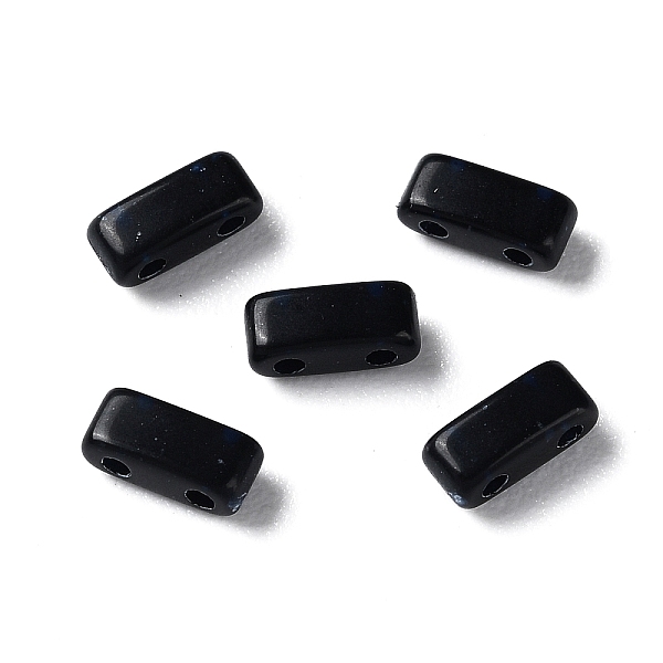 

PandaHall Opaque Acrylic Slide Charms, Rectangle, Black, 2.3x5.2x2mm, Hole: 0.8mm Acrylic Rectangle Black