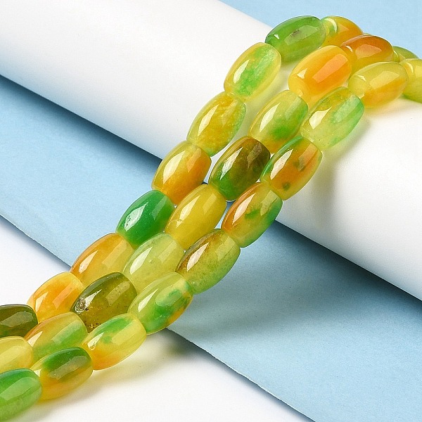 

PandaHall Natural Dyed Jade Beads Strands, Oval, Yellow Green, 11.5~12x7.5~8mm, Hole: 0.8mm, about 29~32pcs/strand, 12.99''~15.16''...