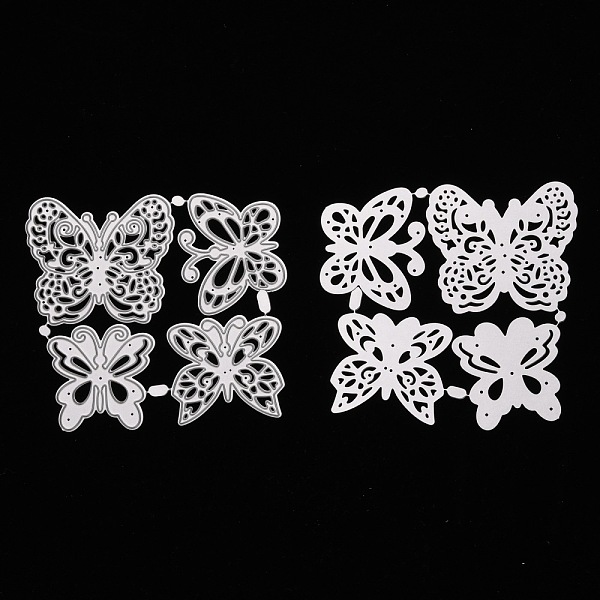 

PandaHall Butterfly Carbon Steel Cutting Dies Stencils, for DIY Scrapbooking/Photo Album, Decorative Embossing DIY Paper Card, Matte...