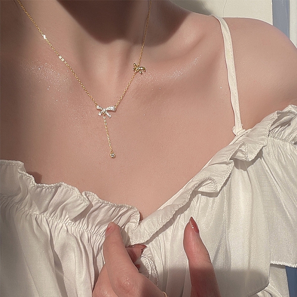 Brass Micro Pave Cl… - image