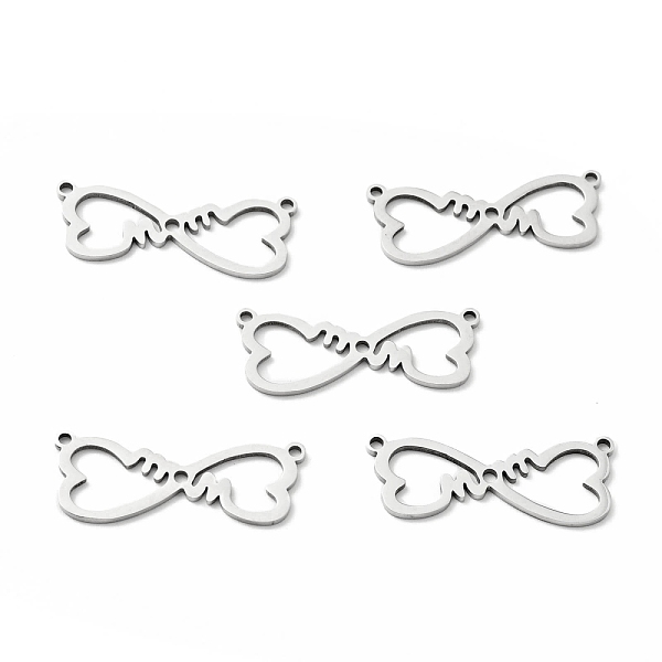 

PandaHall 304 Stainless Steel Links Connectors, Heart with Word Mom, Stainless Steel Color, 11.5x28.5x1mm, Hole: 1.5mm 304 Stainless Steel...