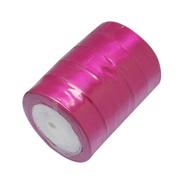 

PandaHall Valentines Day Gifts Boxes Packages Single Face Satin Ribbon, Polyester Ribbon, Medium Violet Red, 1-1/2 inch(37mm) Polyester None...