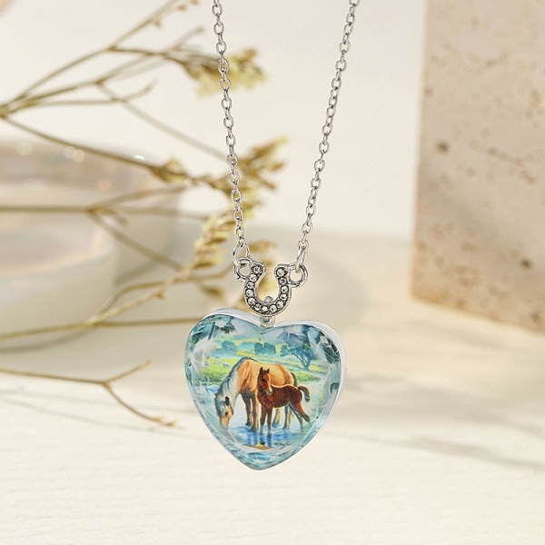 Heart With Horse Pa… - image