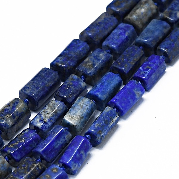 

PandaHall Natural Lapis Lazuli Beads Strands, Dyed, Cuboid, 11~13x6~8x6~8mm, Hole: 0.7mm, about 28~31pcs/strand, 15.94''~16.93''(40.5~43cm)...