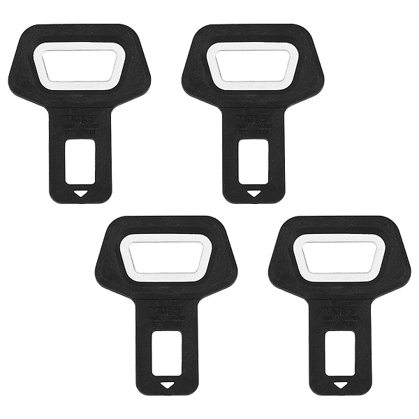 

PandaHall HOBBIESAY 4Pcs Plastic Seat Belt Chip Bottle Opener, with Zinc Alloy Finding, Black, 64.5x50.5x4.7mm, Inner Diameter: 10.5x25mm...