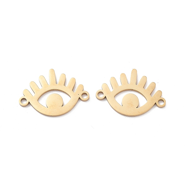 Ion Plating(IP) 304 Stainless Steel Hollow Connector Charms