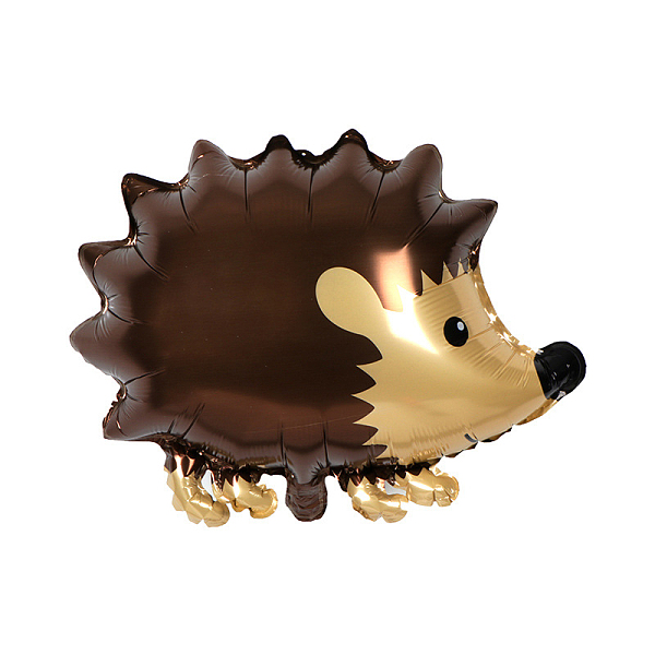 

PandaHall Animal Theme Aluminum Balloon, for Party Festival Home Decorations, Hedgehog Pattern, 530x550mm Aluminum Hedgehog
